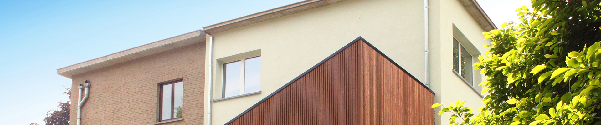 Gevelrenovatie met crepi